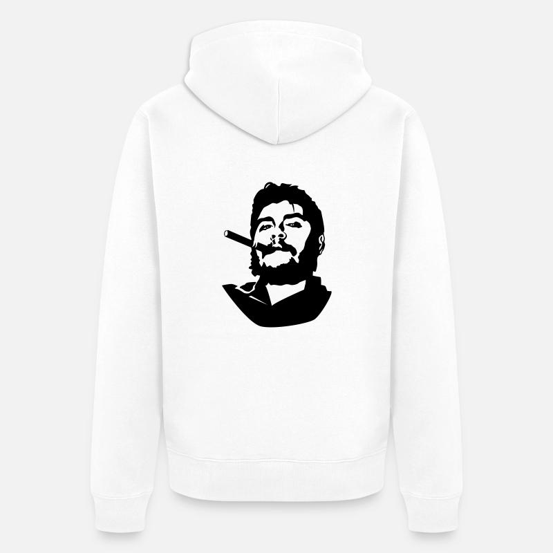 Che Guevara - Veste à capuche bio Premium Unisexe - blanc