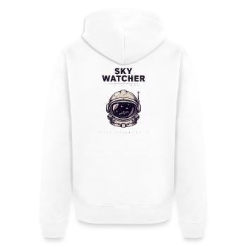 Casque d’astronaute Sky Watcher Orbital Spatial - Veste à capuche bio Premium Unisexe - blanc - Dos - Thijin (182cm)