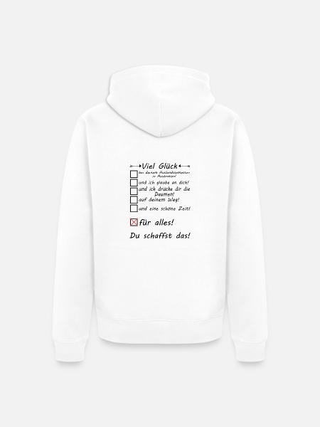 Australien Auslandssemester - Semester Studieren - Unisex Premium Bio Zip Hoodie - Weiß