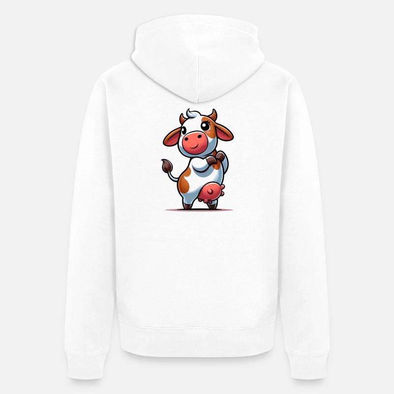 Ko - Ekologisk premiumluvjack unisex - vit