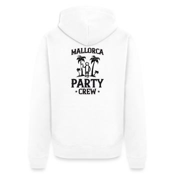 Mallorca Party Crew - Veste à capuche bio Premium Unisexe - blanc - Dos - Thijin (182cm)
