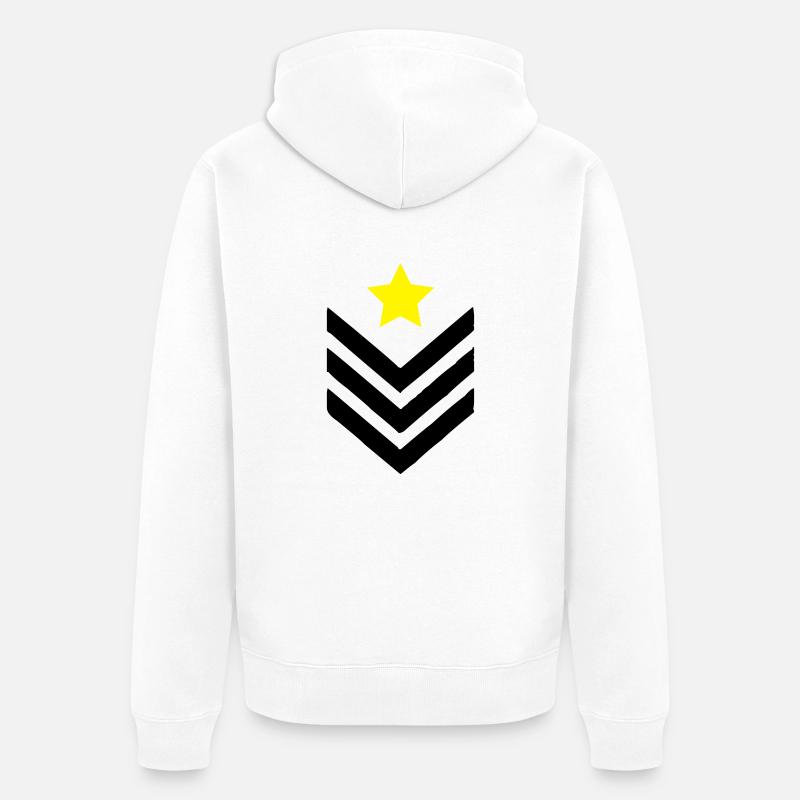 abzeichen_002 - Veste à capuche bio Premium Unisexe - blanc