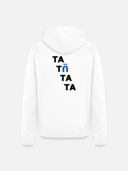tatuetata - Unisex Premium Bio Zip Hoodie - Weiß