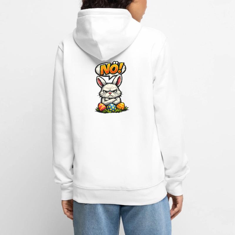 Lower Austrian Bunny Easter Gift Unisex Premium Organic Zip Hoodie