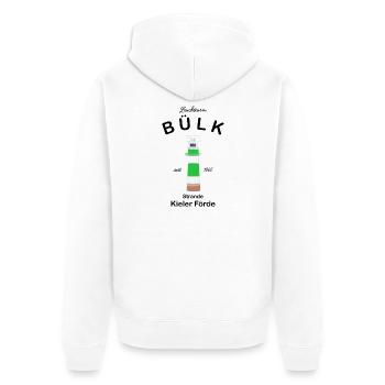 Leuchtturm Bülk, Strande, Kieler Förde, Ostsee - Unisex Premium Bio Zip Hoodie - Weiß - Hinten - Thijin (182cm)
