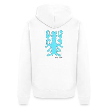 Proyecto_nuevo_-6-_-1-_-6- - Veste à capuche bio Premium Unisexe - blanc - Dos - Thijin (182cm)