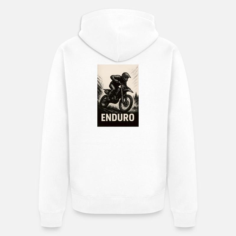 1FE36344 2824 4C39 BBDB 78C5BCB1C161 - Unisex Premium Bio Zip Hoodie - Weiß