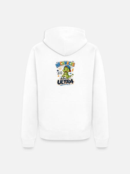 Nachwuchs Ultra - Unisex Premium Bio Zip Hoodie - Weiß