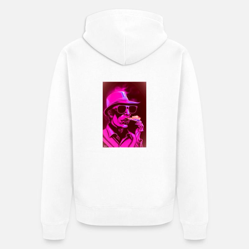 7d229765 28b1 4795 8641 5dfd1cd54500 - Unisex Premium Bio Zip Hoodie - Weiß