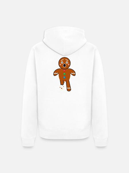 Keks - Unisex Premium Bio Zip Hoodie - Weiß