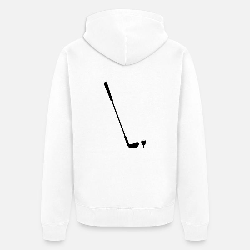 Golf - Veste à capuche bio Premium Unisexe - blanc