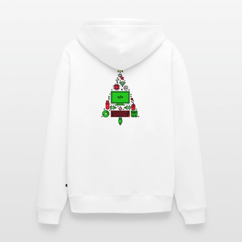 Code Code Débogage Programmeur de script Veste à capuche bio Premium Unisexe