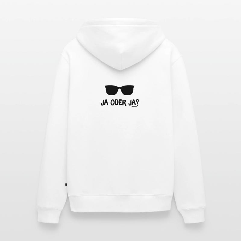 Ja oder Ja? Unisex Premium Bio Zip Hoodie