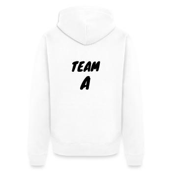 Team Team Team Sport Groupe Club - Veste à capuche bio Premium Unisexe - blanc - Dos - Thijin (182cm)