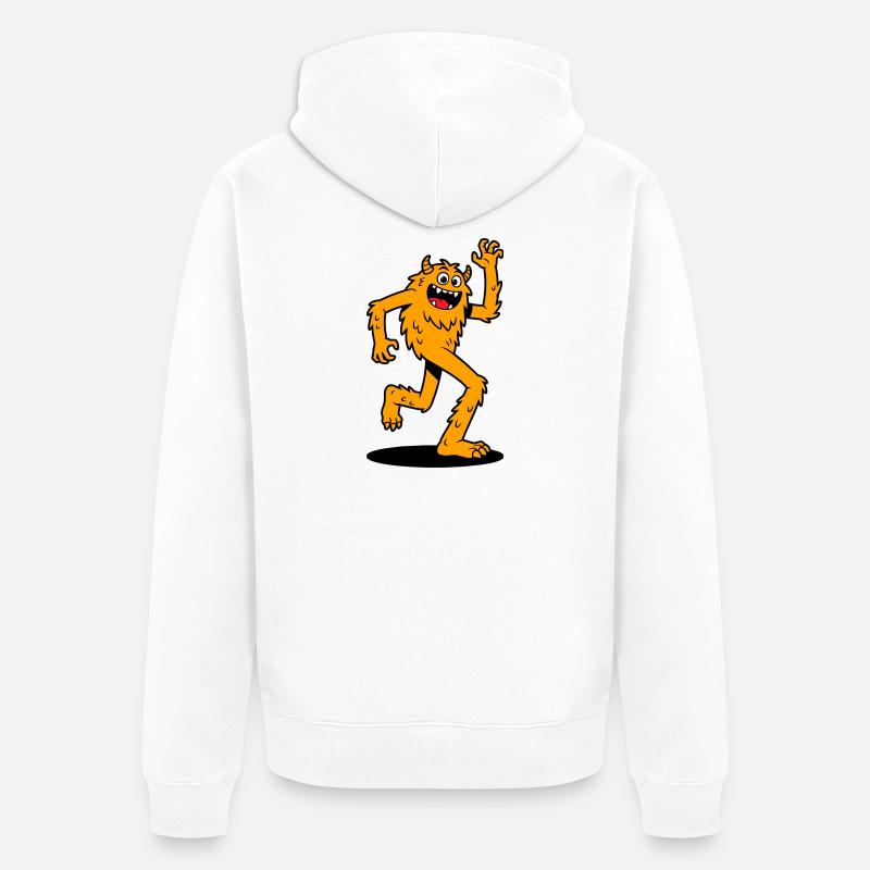 Probe - Unisex Premium Bio Zip Hoodie - Weiß