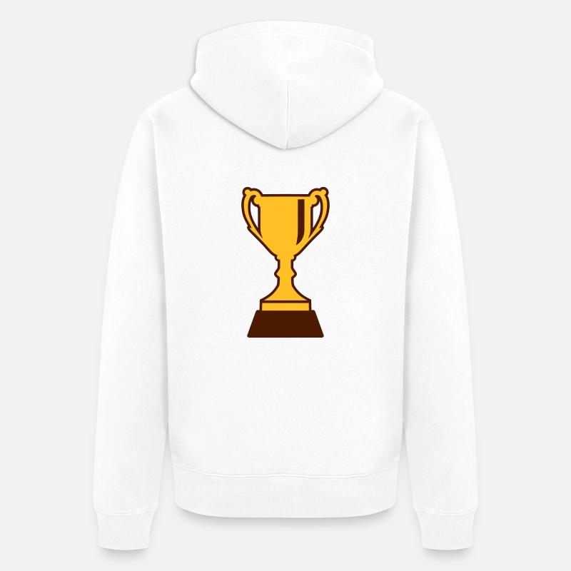 Coupe - Veste à capuche bio Premium Unisexe - blanc