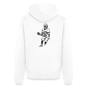 Lacrosse - Veste à capuche bio Premium Unisexe - blanc - Dos - Thijin (182cm)