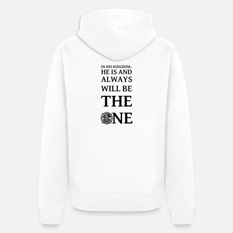 tlload - Unisex Premium Organic Zip Hoodie - white
