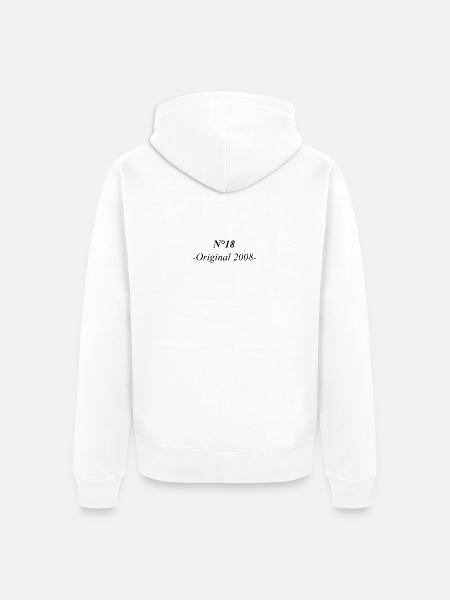 Original 2008 - Unisex Premium Bio Zip Hoodie - Weiß