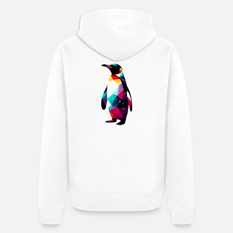 Pinguino - Ekologisk premiumluvjack unisex - vit