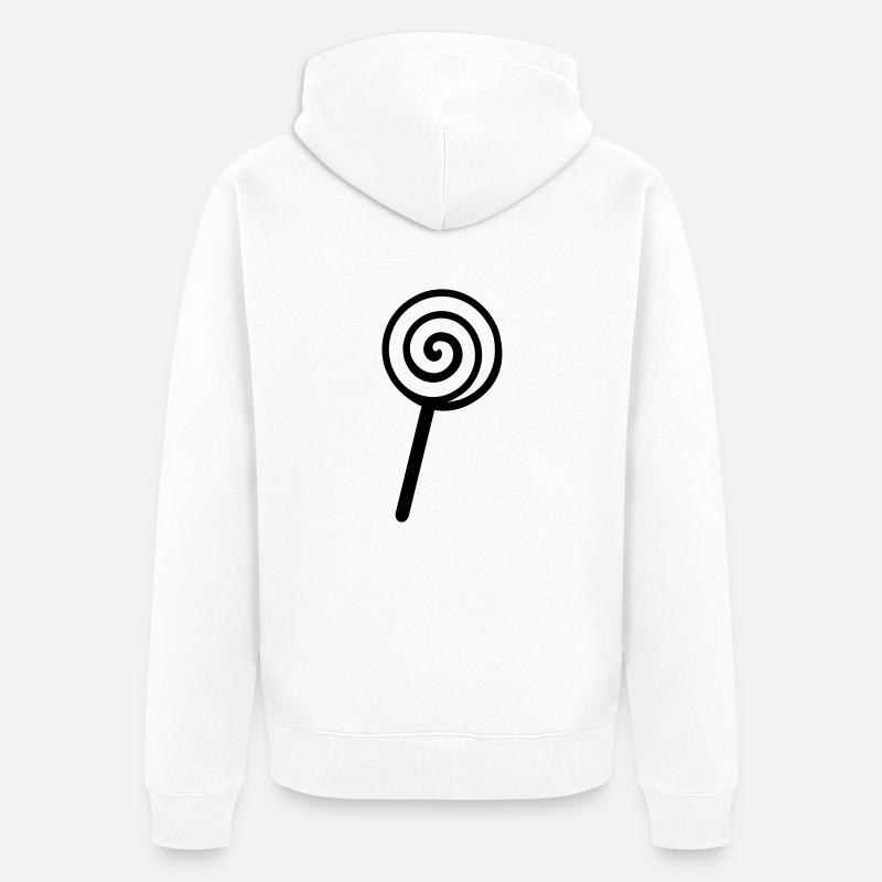 Lolly - Veste à capuche bio Premium Unisexe - blanc