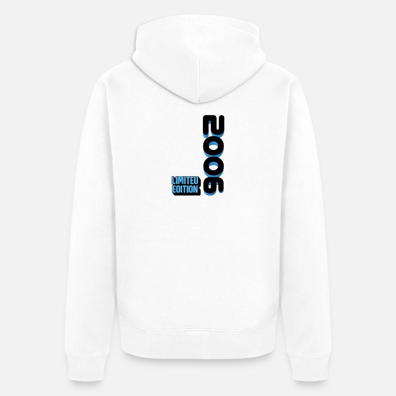 Édition limitée 2006 - Veste à capuche bio Premium Unisexe - blanc