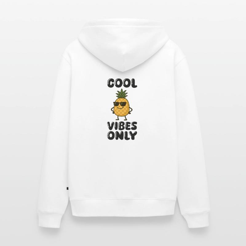 ananas comic Unisex Premium Bio Zip Hoodie