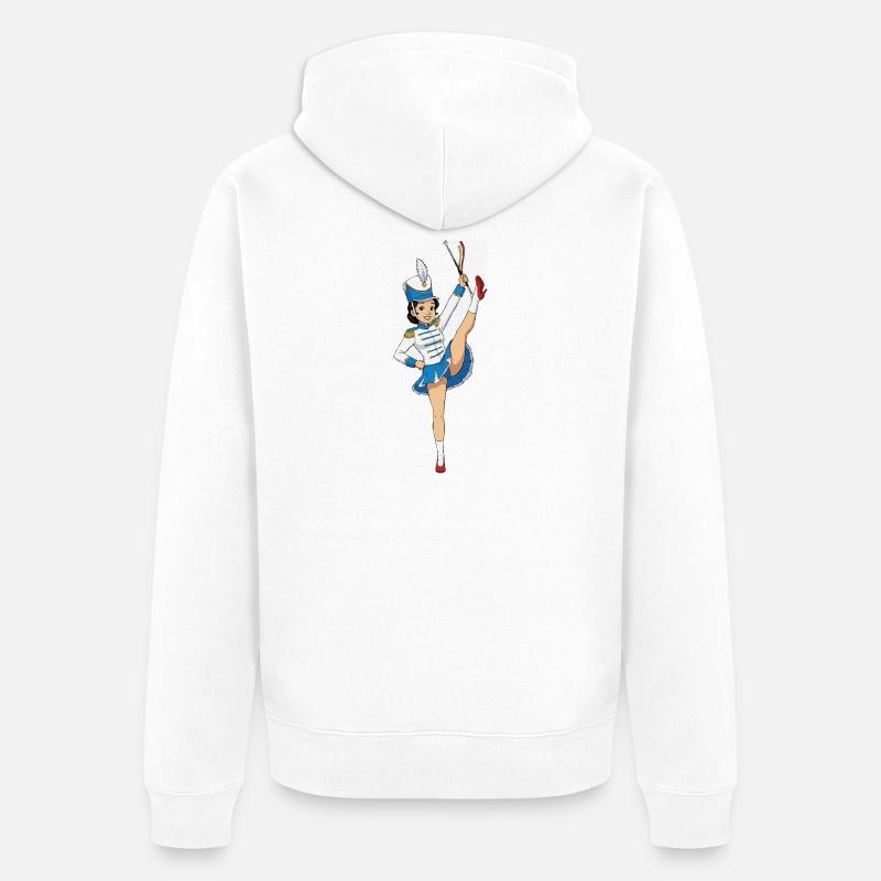 Dansmarieke - Veste à capuche bio Premium Unisexe - blanc