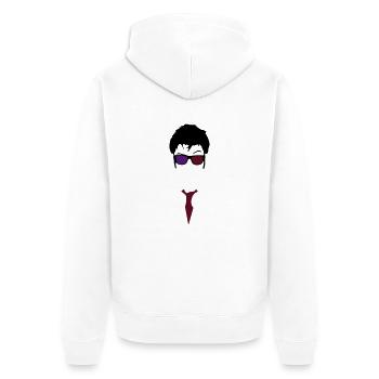 Doctor Who - Unisex Premium Organic Zip Hoodie - white - Back - Thijin (182cm)