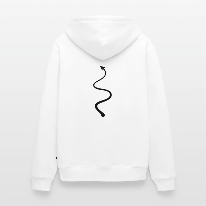 Queue du Diable - queue de diable Veste à capuche bio Premium Unisexe