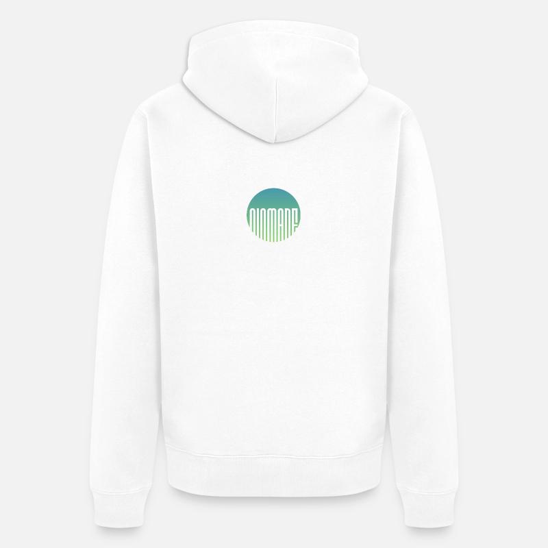 NO... MAD or Not - Veste à capuche bio Premium Unisexe - blanc