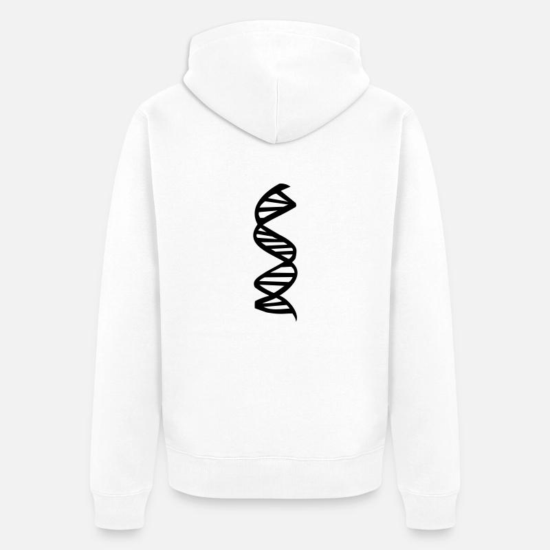 DNA - Veste à capuche bio Premium Unisexe - blanc