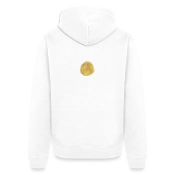 Pièce de colophane - Veste à capuche bio Premium Unisexe - blanc - Dos - Thijin (182cm)