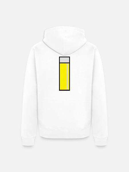 Kölschglas Köln Kölsch - Unisex Premium Bio Zip Hoodie - Weiß