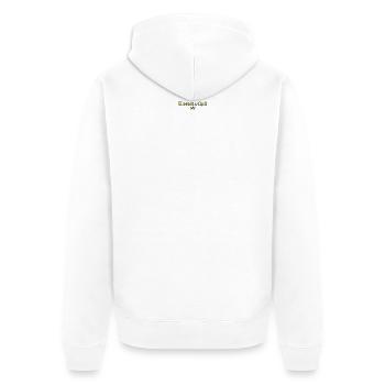 Motif chill - Veste à capuche bio Premium Unisexe - blanc - Dos - Thijin (182cm)