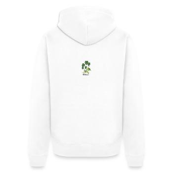 Fresh_Folk_-_Outdoor_2 - Unisex Premium Organic Zip Hoodie - white - Back - Thijin (182cm)