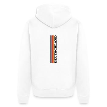 Germany - Veste à capuche bio Premium Unisexe - blanc - Dos - Thijin (182cm)