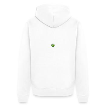 pease - Veste à capuche bio Premium Unisexe - blanc - Dos - Thijin (182cm)