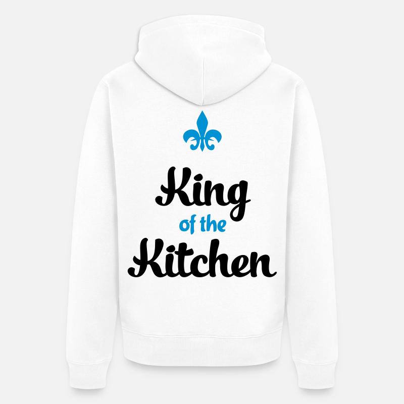 Cuire - Veste à capuche bio Premium Unisexe - blanc