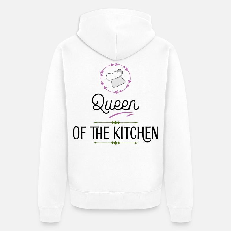 Kochen - Veste à capuche bio Premium Unisexe - blanc