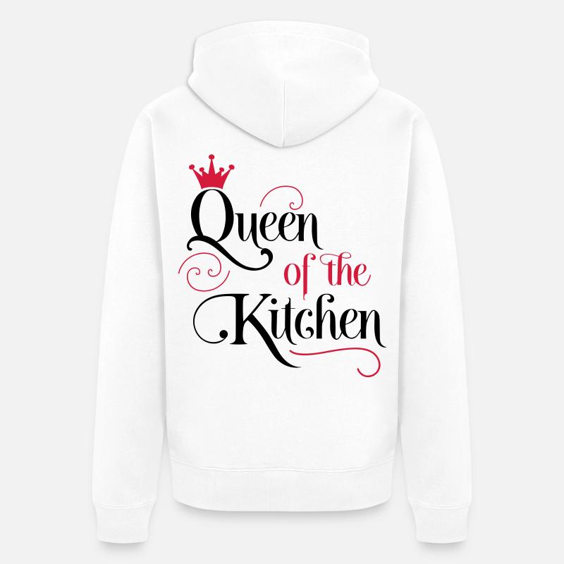 cuisine - Veste à capuche bio Premium Unisexe - blanc