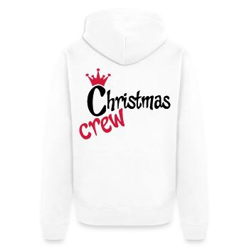 Lustige Geschenke zu Weihnachten für Freunde - Unisex Premium Bio Zip Hoodie - Weiß - Hinten - Thijin (182cm)