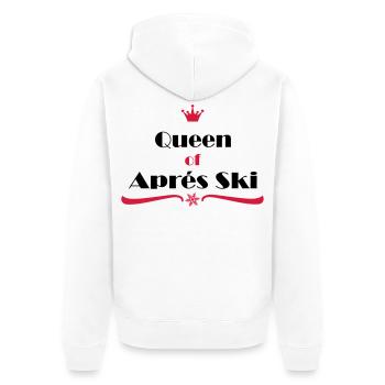 Apres Ski Reine - Veste à capuche bio Premium Unisexe - blanc - Dos - Thijin (182cm)