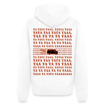 Célèbre série télévisée des années 80 - Équipe A avec Van - Veste à capuche bio Premium Unisexe - blanc - Dos - Thijin (182cm)