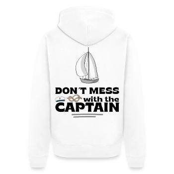 Marins - Veste à capuche bio Premium Unisexe - blanc - Dos - Thijin (182cm)