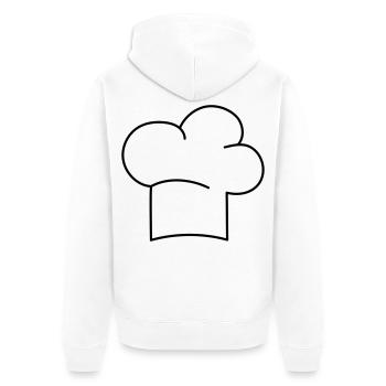 Toque - Veste à capuche bio Premium Unisexe - blanc - Dos - Thijin (182cm)