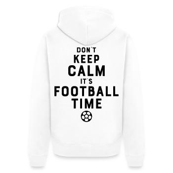 Football Time - Veste à capuche bio Premium Unisexe - blanc - Dos - Thijin (182cm)