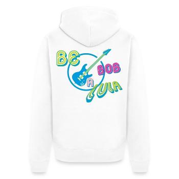 Soyez Bob a lula - Veste à capuche bio Premium Unisexe - blanc - Dos - Thijin (182cm)