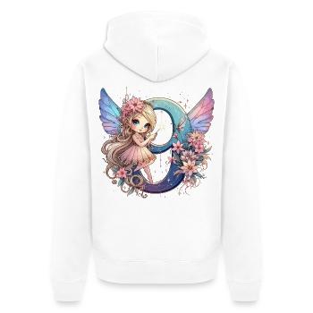 9 Jahre Fee Elfe Geburtstag Geschenk - Unisex Premium Bio Zip Hoodie - Weiß - Hinten - Thijin (182cm)