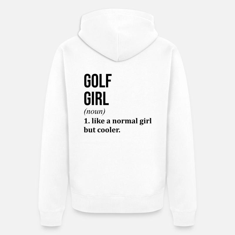 Golf - Veste à capuche bio Premium Unisexe - blanc